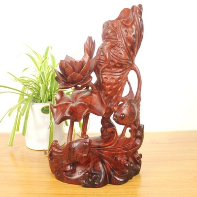 直批最新產(chǎn)品木雕江蘇南通升值紅檀動物純手工家居簡約現(xiàn)代擺件