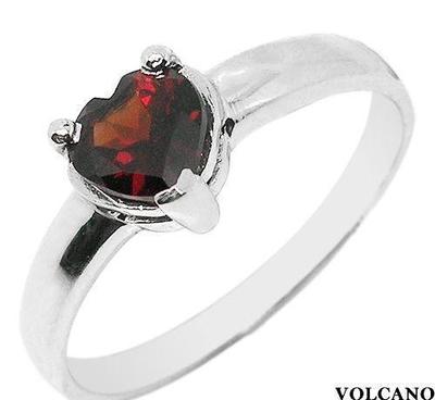 半寶石首飾 天然石榴石戒指 加工工廠直供 925銀飾SR01