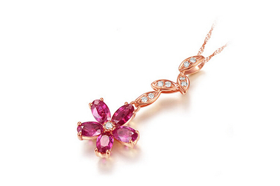 ENZO珠寶黃18K金天然紅寶石時尚吊墜_珠寶圖片-第4頁-珠寶產品-金投珠寶-金投網