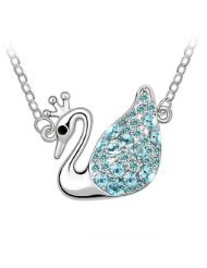 亞馬遜 珠寶首飾:天鵝吊墜 - 合金