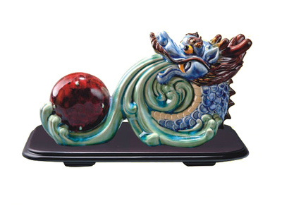 【龍年年宵品 12 (圖)】價格,廠家,圖片,陶瓷工藝品,佛山市新石灣美術陶瓷廠-