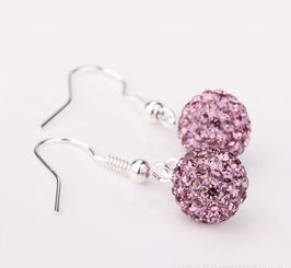 歐美熱銷(xiāo)Tresor Paris香巴拉飾品 揭秘E025滿鉆白色水晶耳飾的魅力